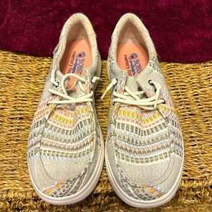 Women’s Hey Dude Type Shoes by Bob’s Size 10